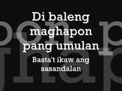 Kundiman lyrics by: Silent Sanctuary - YouTube