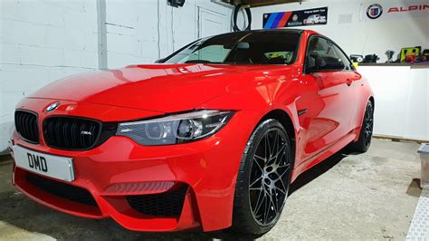 New Car Paint Protection - Ferrari Red BMW M4