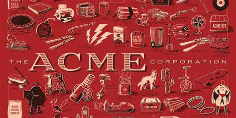 Elaborate Poster Puts All of Wile E. Coyote's ACME Purchases on Your ...