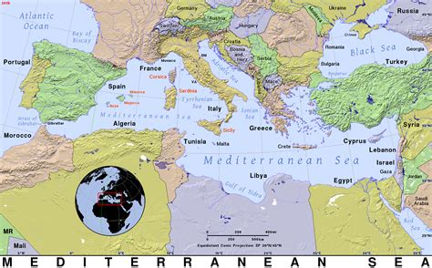 Mediterranean Sea · Public domain maps by PAT, the free, open source ...