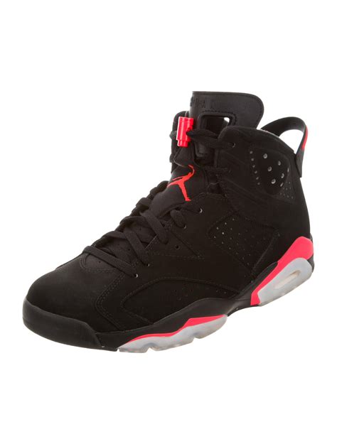 DoNotUse1223 Nike Air Jordan Retro 6 High-Top Sneakers - Black High-Top ...