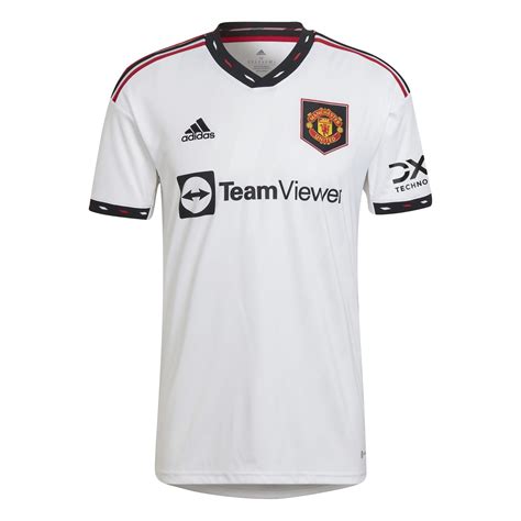 adidas | Manchester United FC Away Shirt 2022 2023 Mens | Wit ...