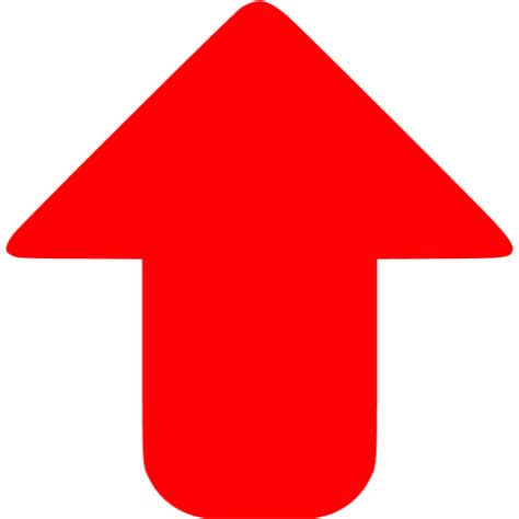 Red Up Arrow - ClipArt Best