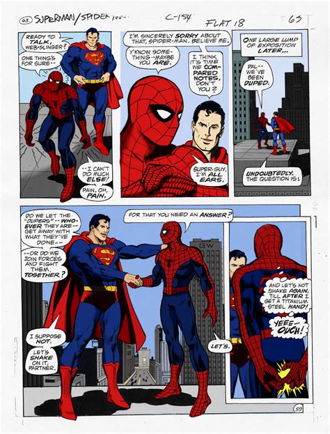 Superman Vs Spiderman pg 59 by headlight on DeviantArt