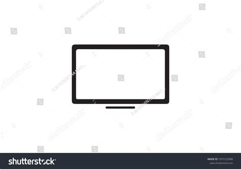 Tv Vector Icon Vector Best Flat Stock Vector (Royalty Free) 1937223988 ...