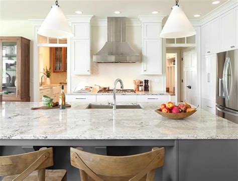 Quartz Countertops In A White Traditional Kitchen – Remodeling Cost ...