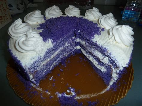 my careless whispers: Ube Cake From Red Ribbon