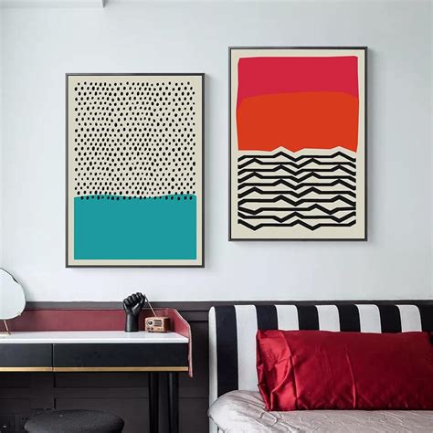 Abstract Minimalist Art Canvas Print Wall Art Poster 2