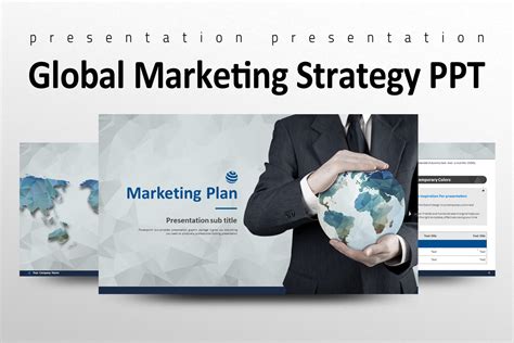 Global Marketing Strategy PPT (7624) | Presentation Templates | Design ...