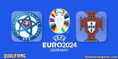 Slovakia vs Portugal Full Match EURO 2024 Qualifying