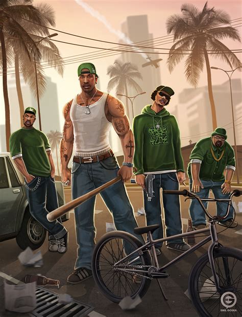 GTA San Andreas :: Behance