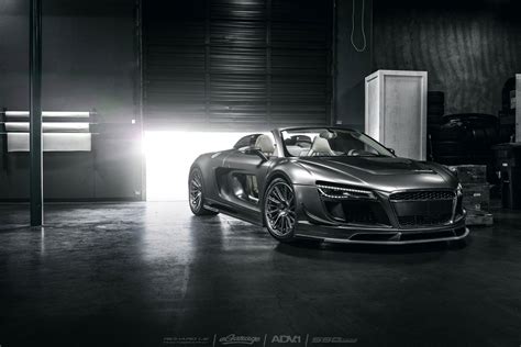 Chrome Black Audi R8 Spyder PPi Razor GTR front side - Gallery | Audi ...