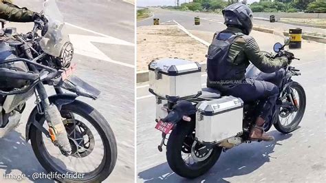 Himalayan 450 Accessories On Test - Aluminium Panniers, Aux Lights