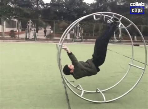 Human Hamster Wheel Rolling GIF - HumanHamsterWheel Rolling Fail ...