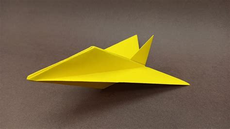 How to make a Cool Paper Jet Plane / EASY origami airplane - YouTube