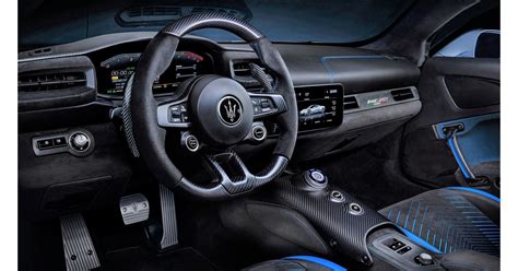 Maserati Choses Alcantara for the Interior of the New Maserati MC20