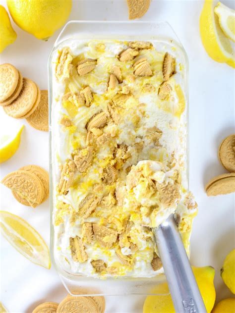 Lemon Oreo Ice Cream - Taste And See