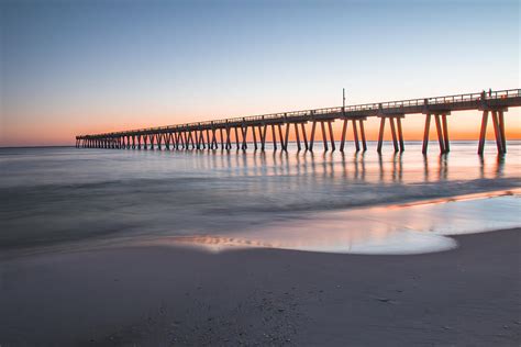 Navarre Beach Pier Photograph by Gary Davis - Pixels