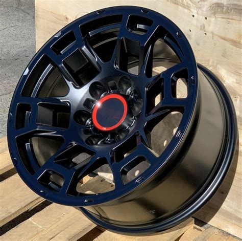 TRD Wheels 17" Rims Set of 4 Black – TheWheelDepot