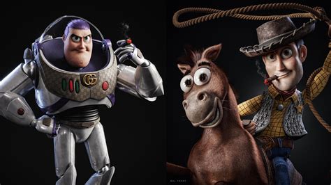 TOY STORY Fan Art Gives Woody and Buzz a More Rugged Look — GeekTyrant