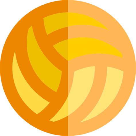 Volleyball Basic Rounded Flat icon