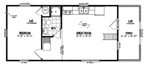 Recreational Cabins | Recreational Cabin Floor Plans