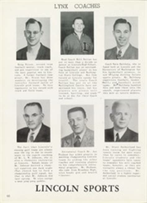 Lincoln High School - Totem Yearbook (Seattle, WA), Class of 1950, Page ...