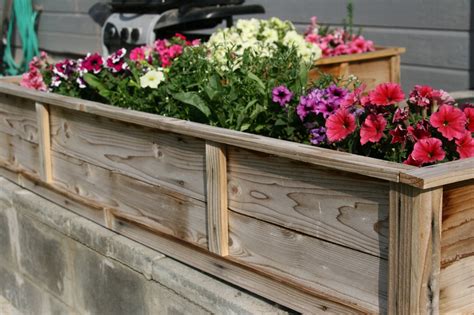 Raised flower planter beds | Ana White