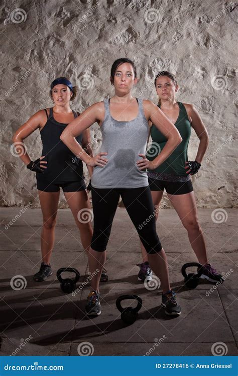 Ladies Finishing Boot Camp Workout Royalty Free Stock Image - Image ...