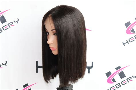 [Hebery] 【50% Off】Blunt Bob cut 2x4 Lace front wig--hb001