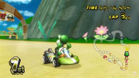 Yoshi Mario Kart Wii