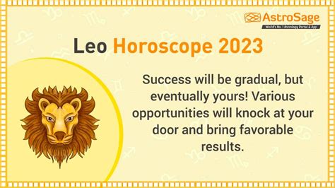 Leo New Year Horoscope 2023 – Get New Year 2023 Update