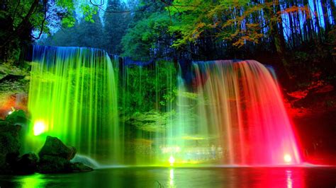 Desktop Wallpapers Waterfalls with Rainbow (34+ images)