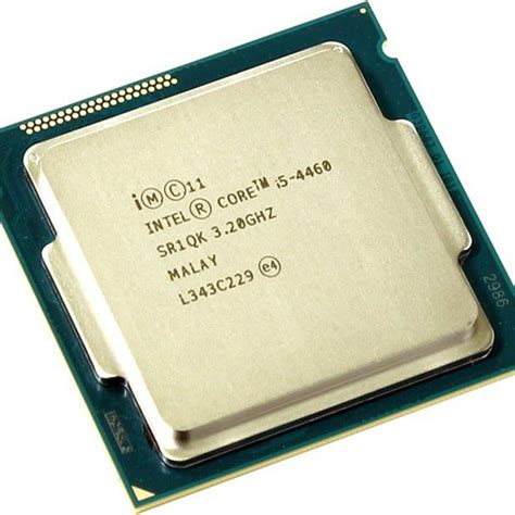 Malaysia Intel I5 4460 CPU 4th Generation Desktop 4 Core 1150 Pin 3.2G ...