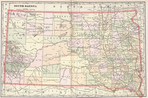 History and Facts of South Dakota Counties - My Counties