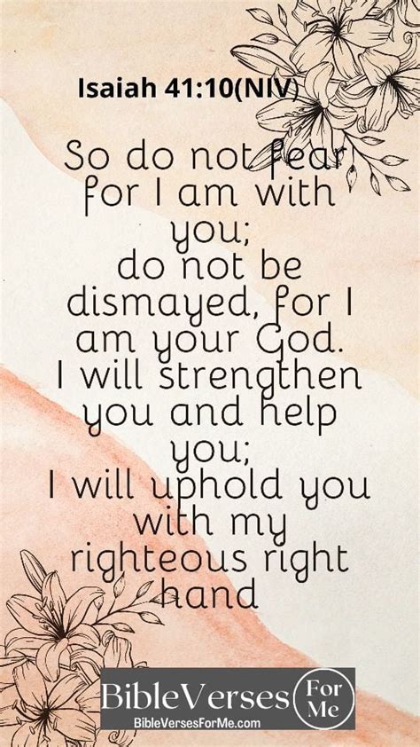 Isaiah 41:10 – Bible Verses For Me