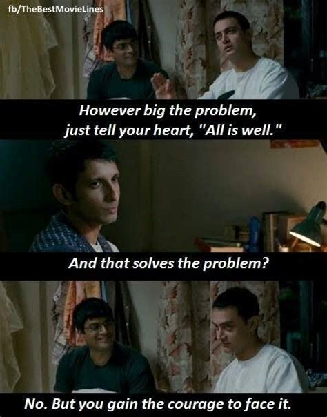 3 Idiots Quotes All Is Well