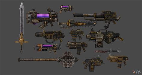 XPS Release! Chaos Marines Weapon Pack by Merytaten-tasherit on DeviantArt