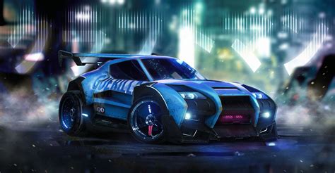 Rocket League Car Artwork, HD Games, 4k Wallpapers, Images, Backgrounds ...