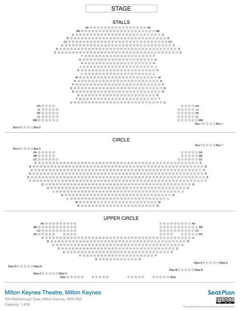 Milton Keynes Theatre Seating Plan & Seat View Photos | SeatPlan