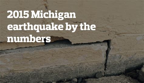 2015 Michigan earthquake by the numbers - mlive.com