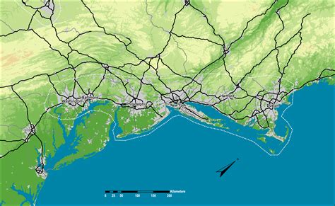 The BostWash Corridor | The Geography of Transport Systems