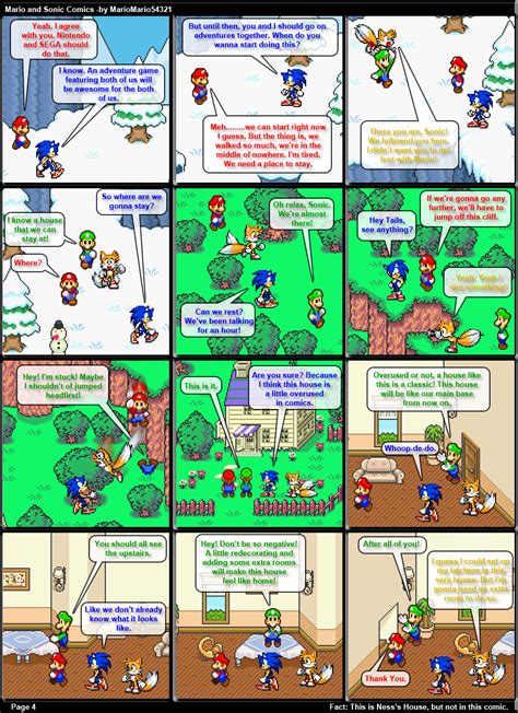 Mario and Sonic Comics Page 4 by MarioMario54321 on DeviantArt