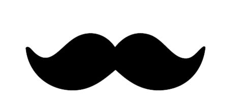 Mustache clipart no background – Clipartix