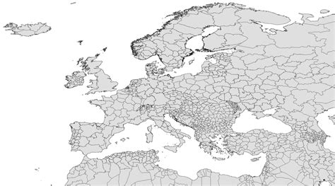 Europe Blank Map 2 by Xumarov on DeviantArt