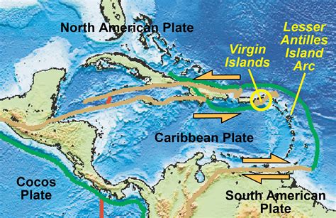 Transform Plate Boundaries Map