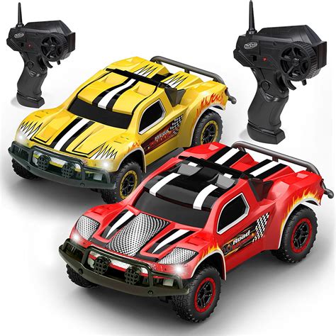 Remote Control Car -2 Mini RC Racing Coupe Cars - With Rechargeable ...