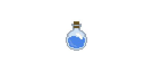 Mana potion pixel art