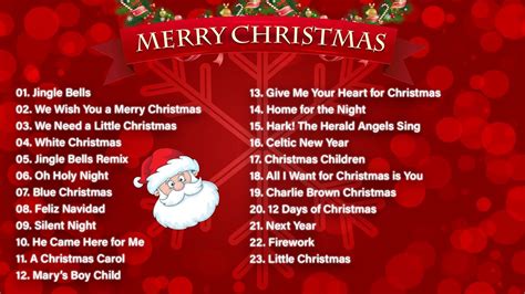 Top 100 Christmas Songs of All Time 🎄 3 Hour Christmas Music Playlist ...