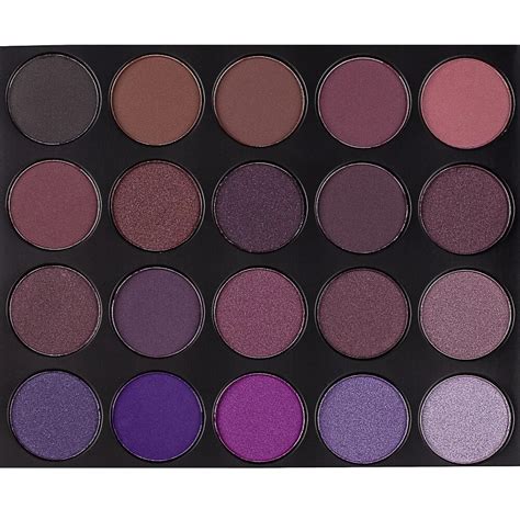 35 Color Plum Eyeshadow Palette Professional Matte Shimmer Eye shadow ...